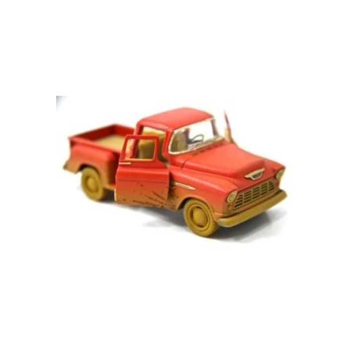 Çek Bırak 1955 Chevy Stepside Pick-up  - Kırmızı