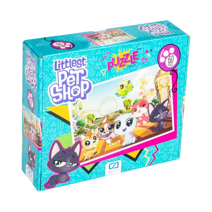 CA Games Littlest Pet Shop  Puzzle - 60 Parça