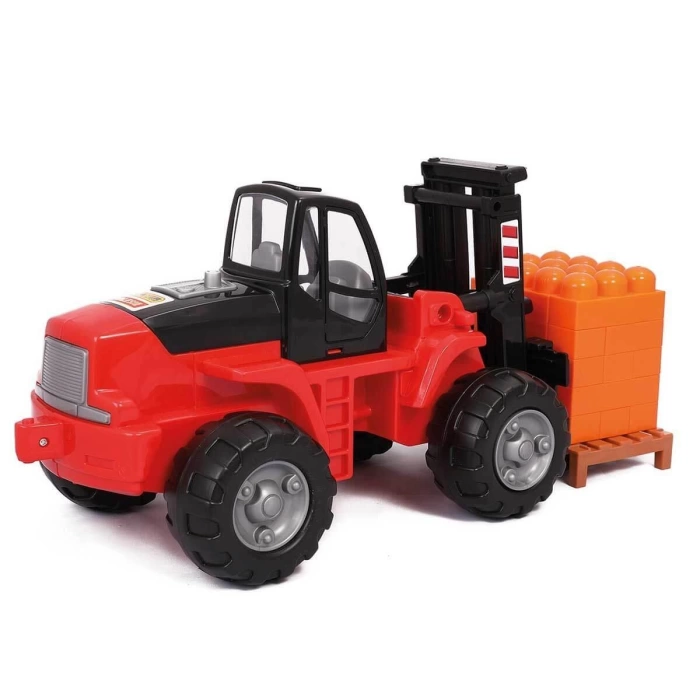 Power Trucks Paletli Forklift - Kırmızı