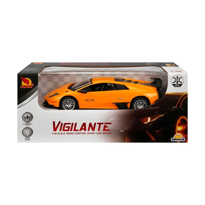 1:18 Uzaktan Kumandalı Araba Vigilante - Sarı