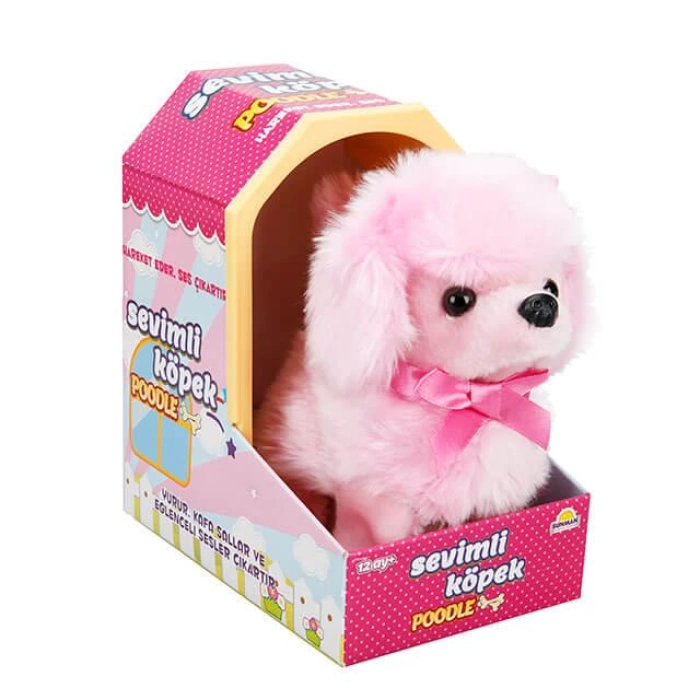 Sevimli Pembe Poodle