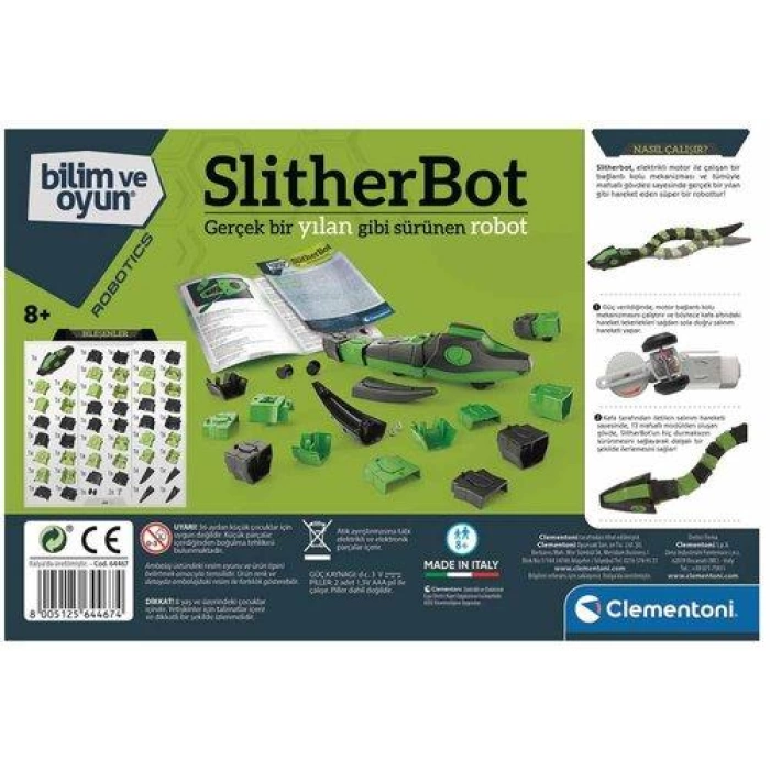 Clementoni Slitherbot Robotik Laborutavarı - 64467