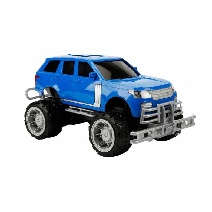 1:14 Uzaktan Kumandalı Big Foot Usb Şarjlı Jeep 34 cm. - Mavi