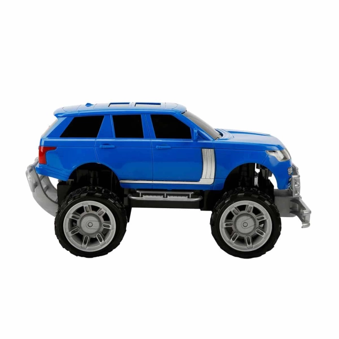 1:14 Uzaktan Kumandalı Big Foot Usb Şarjlı Jeep 34 cm. - Mavi