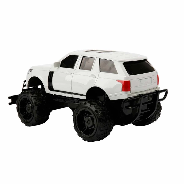 1:14 Uzaktan Kumandalı Big Foot Usb Şarjlı Jeep 34 cm. - Beyaz