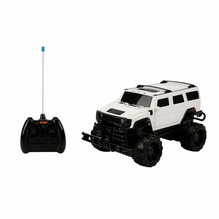 1:14 Uzaktan Kumandalı Big Foot Usb Şarjlı Hummer 34 cm. - Beyaz