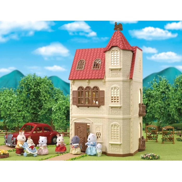 Sylvanian Families Kırmızı Çatılı Kule Ev - 5400