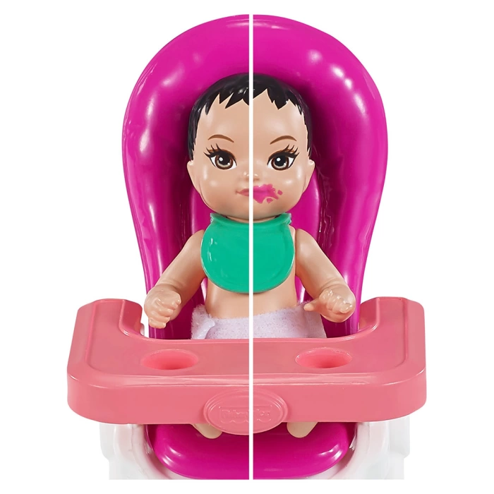 Barbie Bebek Bakıcısı Bebeği ve Aksesuarları FHY97-GRP40