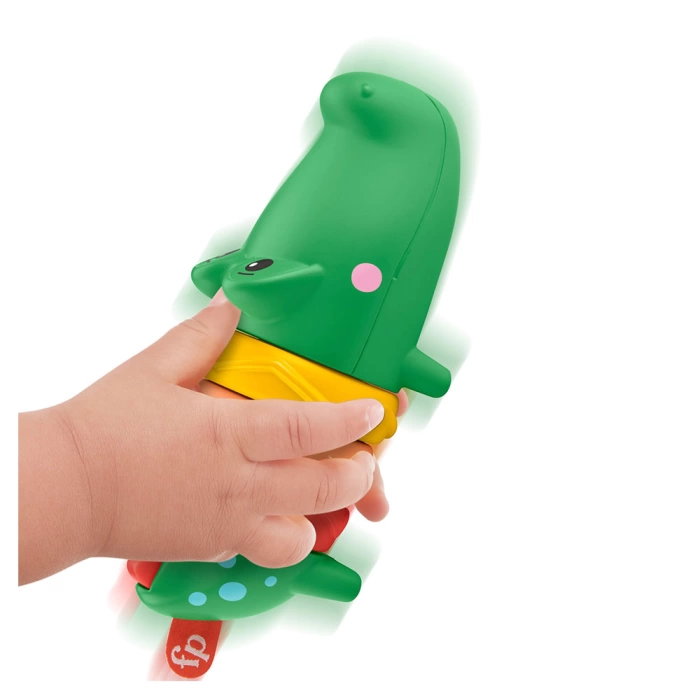 Fisher-Price Safari Arkadaşları Çıngıraklı Timsah GWL67