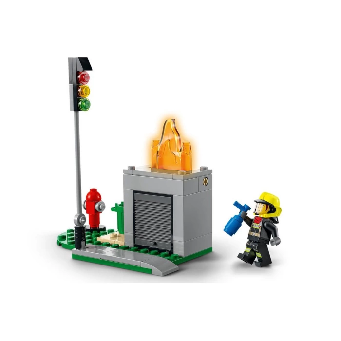 LEGO City İtfaiye Kurtarma Operasyonu ve Polis Takibi 60319