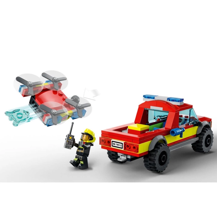 LEGO City İtfaiye Kurtarma Operasyonu ve Polis Takibi 60319