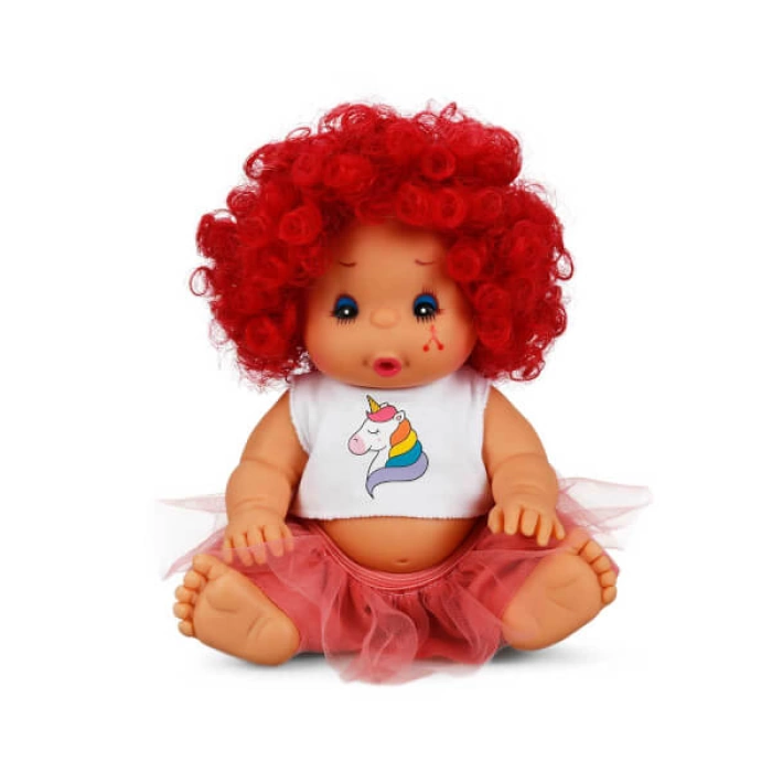 Afro Bebek 23 cm. 20040 - Kırmızı