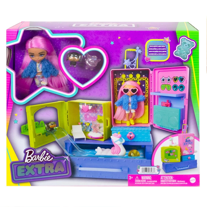 Barbie Extra Mini ve Hayvan Dostlarının Seyahat Maceraları HDY91