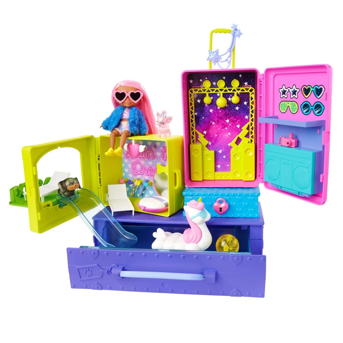 Barbie Extra Mini ve Hayvan Dostlarının Seyahat Maceraları HDY91