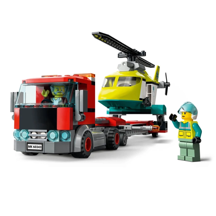 LEGO City Kurtarma Helikopteri Nakliyesi 60343