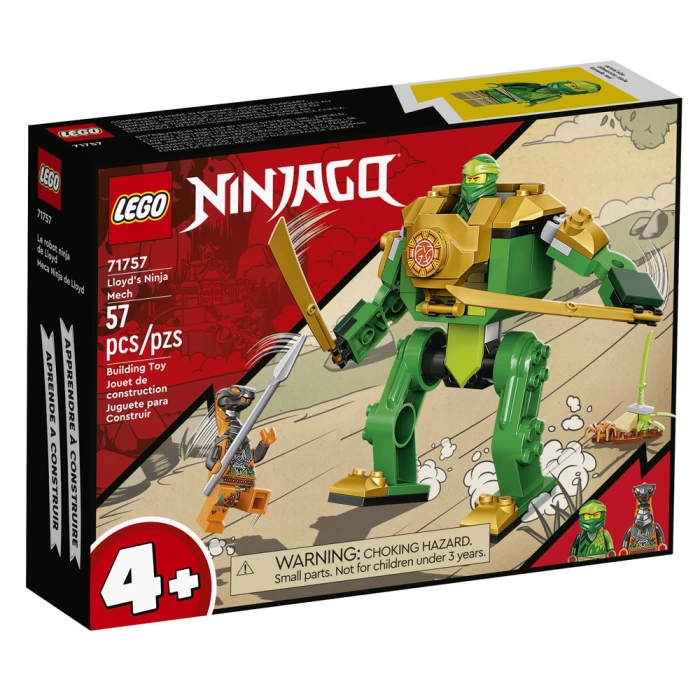 LEGO NINJAGO Lloydun Ninja Robotu 71757