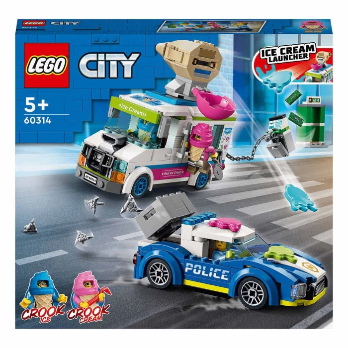 LEGO City Dondurma Kamyonu Polis Takibi 60314