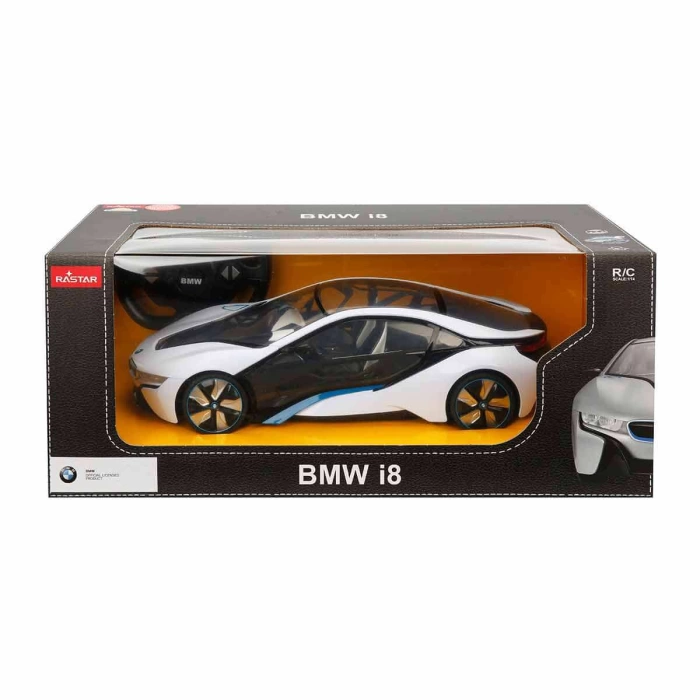 1:14 BMW İ8 Uzaktan Kumandalı Işıklı Araba - Beyaz