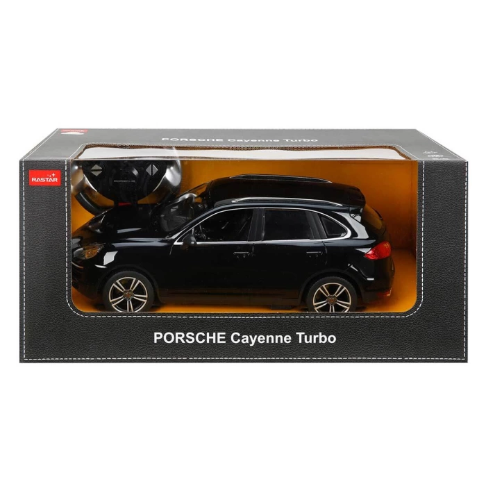 1:14 Porsche Cayenne Turbo Uzaktan Kumandalı Işıklı Araba - Siyah