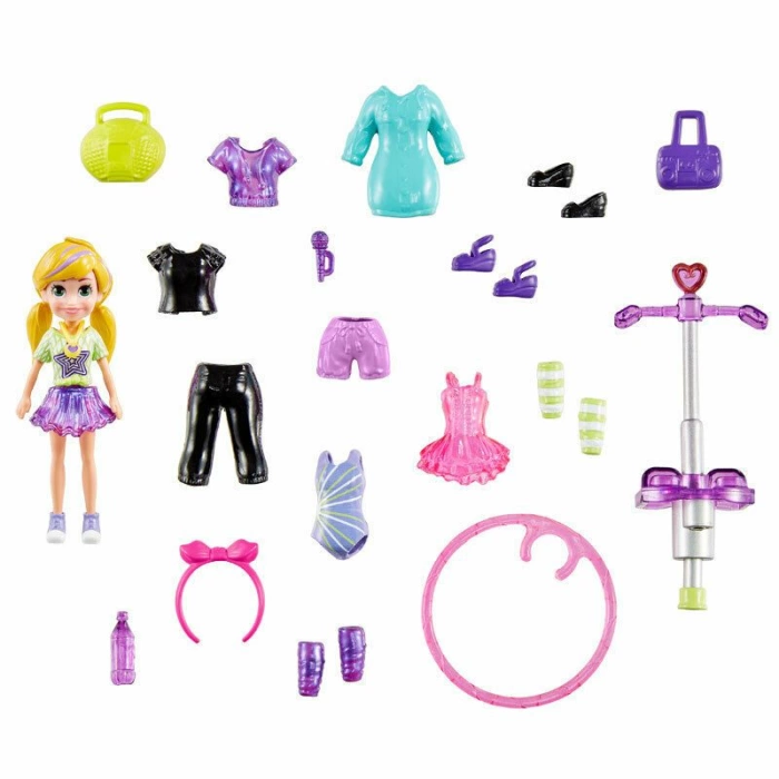 Polly Pocket ve Eğlenceli Dünyası Oyun Setleri-HDW50