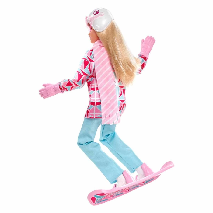 Barbie Snowboard Sporcusu Bebek HCN32