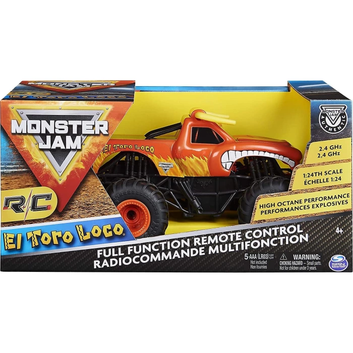 Monster Jam RC - 1/24 Ölçekli El Toro Loco