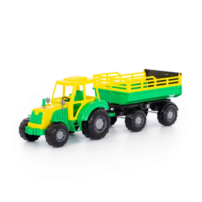Römorklu Traktör Yeşil No:2