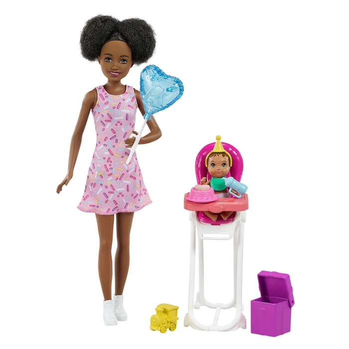 Barbie Bebek Bakıcısı Bebeği ve Aksesuarları FHY97-GRP41