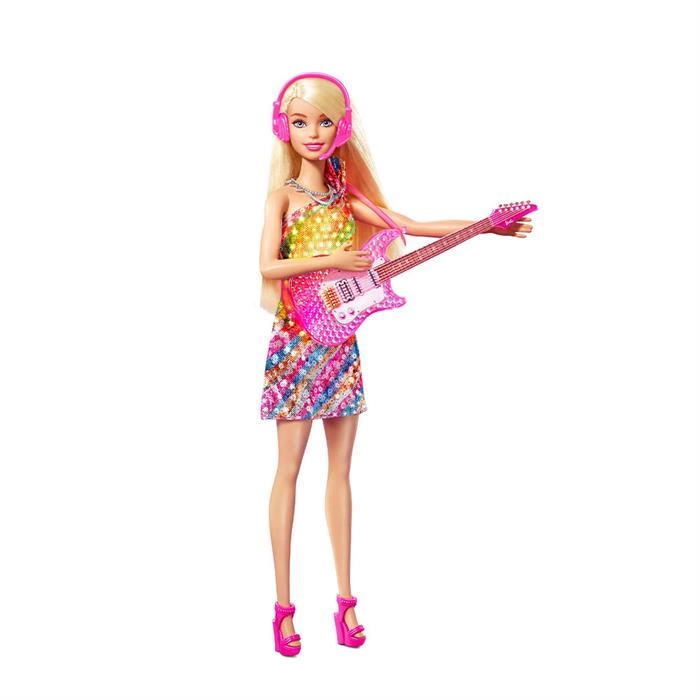 Barbie Büyük Hayaller Serisi Barbie Malibu Şarkıcı Bebek GYJ23