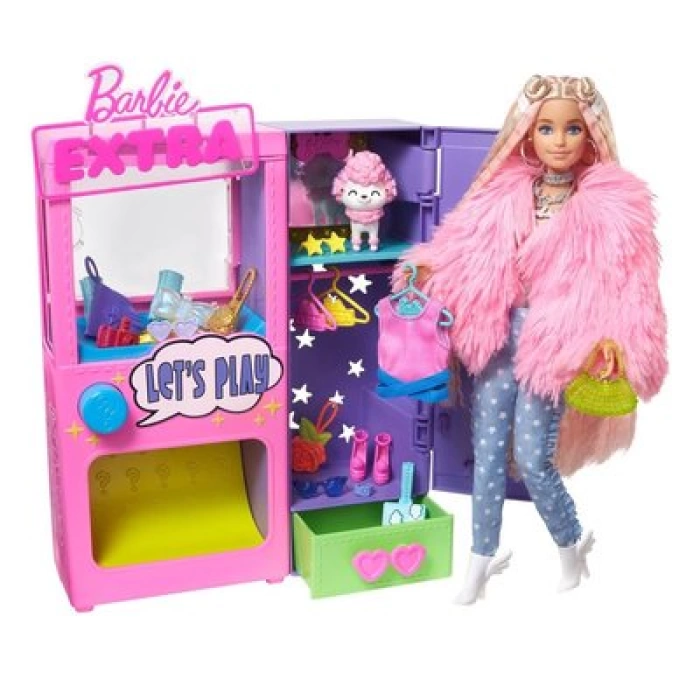 Barbie Extra Kıyafet Otomatı Oyun Seti-HFG75
