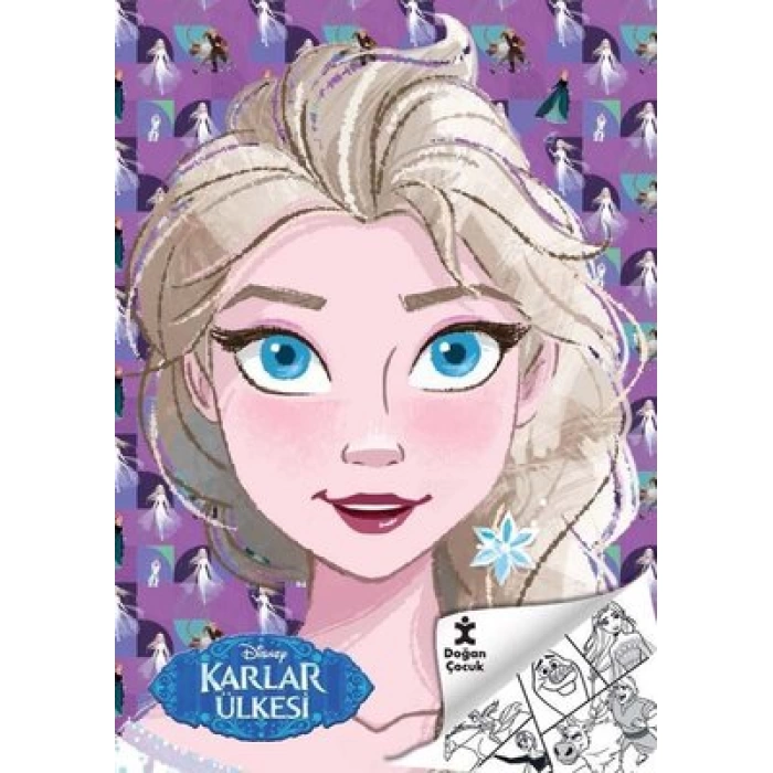 Disney Karlar Ülkesi - Kraliçe Elsa Boyama Kitabı