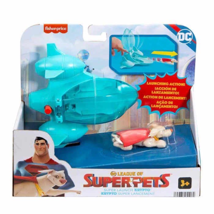 Imaginext DC League of Super Pets Süper Araçlar HGL17 - Krypto