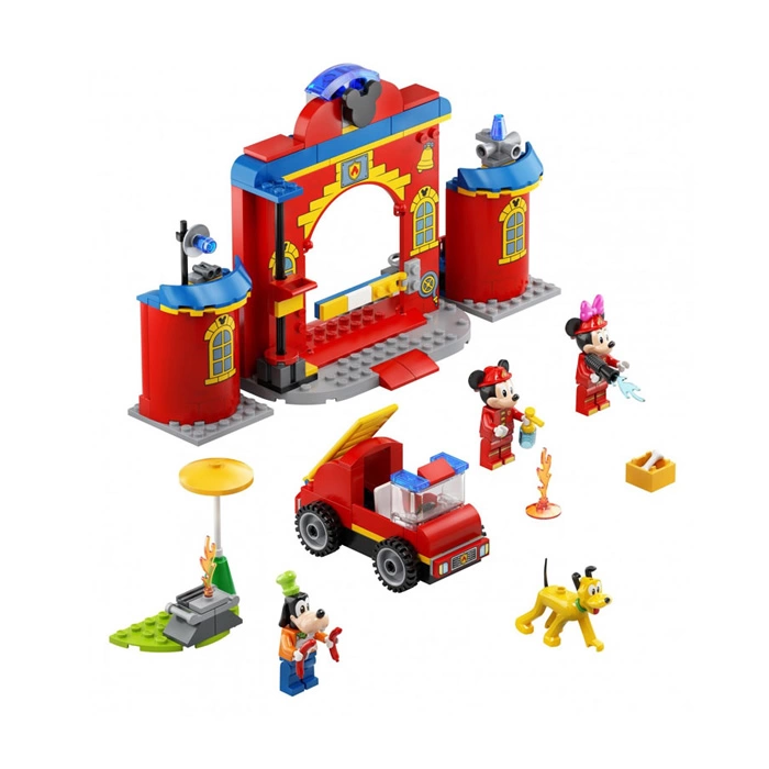 Lego Mickey and Friends Mickey ve Arkadaşlarının İtfaiye Merkezi ve Kamyonu 10776