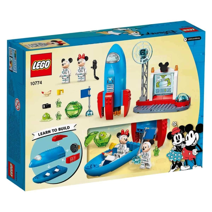 LEGO Mickey & Friends Mickey Fare ve Minnie Fare’nin Uzay Roketi - 10774