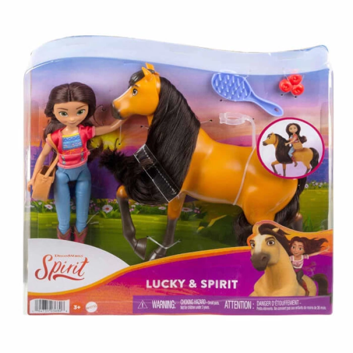 Spirit Bebek ve Güzel Atı Serisi HHL11 - Lucky Ve Atı Spirit