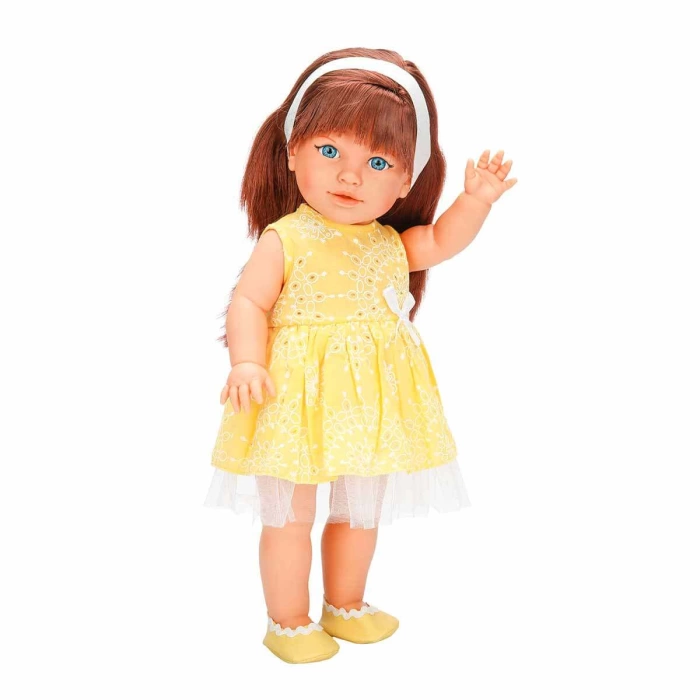 Tina Party Bebek 45 cm. - Sarı Elbiseli
