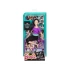 Barbie Sonsuz Hareket Bebeği, Siyah saçlı - Siyah Taytlı DHL84 