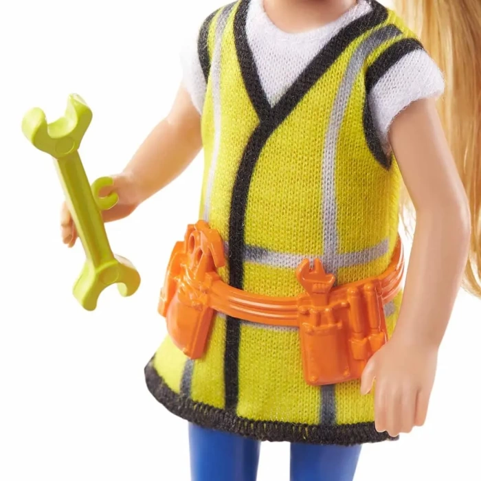 Barbie Chelsea Meslekleri Öğreniyor İnşaat İşçisi GTN87