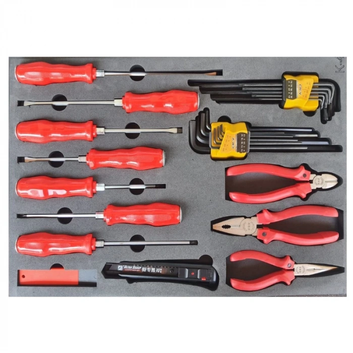 Akson 5 Çekmeceli 172 Parça Dolu Takım Arabası