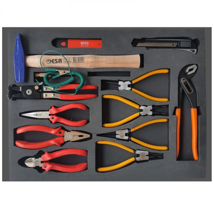 Akson 5 Çekmeceli 205 Parça Dolu Takım Arabası