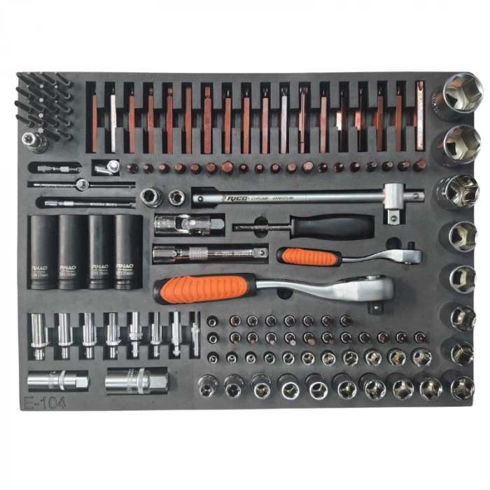 Akson 5 Çekmeceli 205 Parça Dolu Takım Arabası