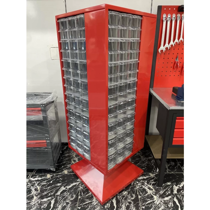 Çekmeceli Döner Metal Dolap MT 120-192