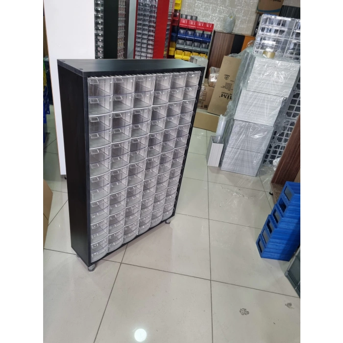 Çekmeceli Tek Yönlü Ahşap Dolap TSD 120-84