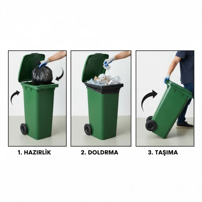 Çöp Kovası 120 Lt