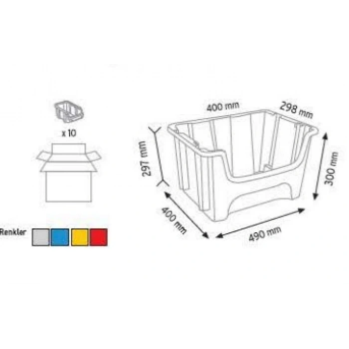 Plastik Avadanlık Kutu A-500