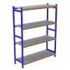4 Katlı Depo Rafı - 300-350 Kg Taşıma Kapasiteli Hafif Rack Raf