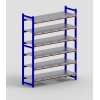 6 Katlı Depo Rafı - 300-350 Kg Taşıma Kapasiteli Hafif Rack Raf