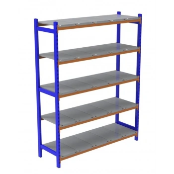 5 Katlı Depo Rafı - 300-350 Kg Taşıma Kapasiteli Hafif Rack Raf