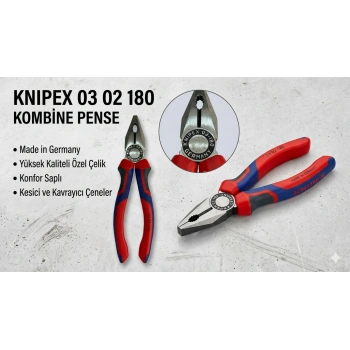 KNİPEX Ağır Tip Kombine Pense