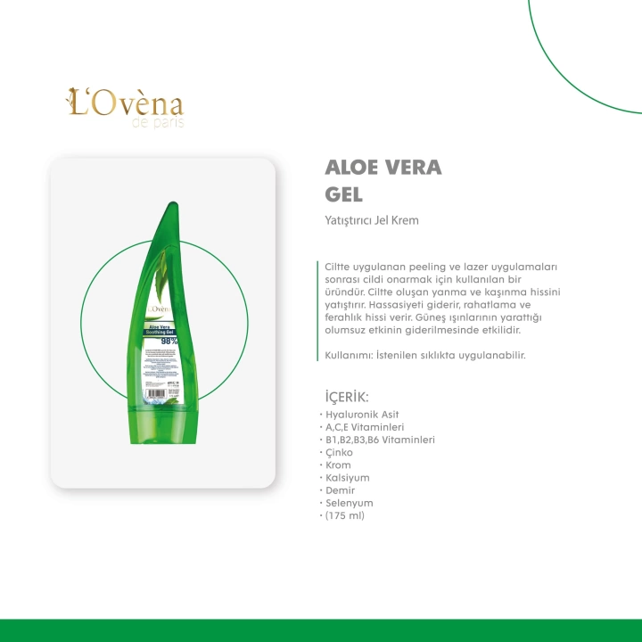 LOVENA DE PARİS - ALEO VERA GEL - 175 ML